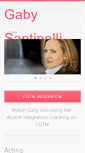 Mobile Screenshot of gabysantinelli.com